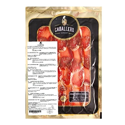 Lomo Iberico Bellota - 100 Grams Iberico BELLOTA Tenderloin Slices - Pork Loin Made from Pata Negra Acorn Fed 100% Iberian Pigs