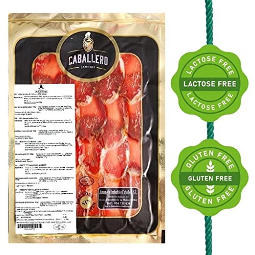 Lomo Iberico Bellota - 100 Grams Iberico BELLOTA Tenderloin Slices - Pork Loin Made from Pata Negra Acorn Fed 100% Iberian Pigs