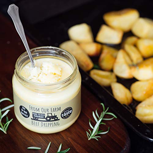 From Our Farm Grass Fed Beef Dripping - 100% British Beef Tallow Case of 6