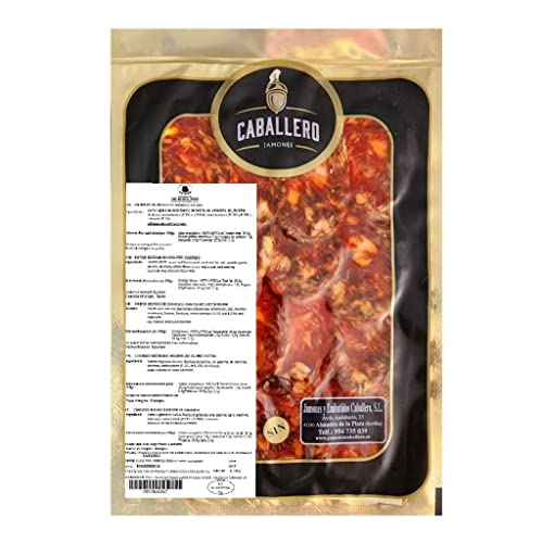 Chorizo Iberico de Bellota - 100 Grams Iberico Chorizo Slices Made from Pata Negra Acorn fed 100% Iberian Pigs