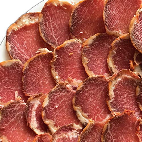 Lomo Iberico Bellota - 100 Grams Iberico BELLOTA Tenderloin Slices - Pork Loin Made from Pata Negra Acorn Fed 100% Iberian Pigs