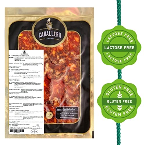 Chorizo Iberico de Bellota - 100 Grams Iberico Chorizo Slices Made from Pata Negra Acorn fed 100% Iberian Pigs