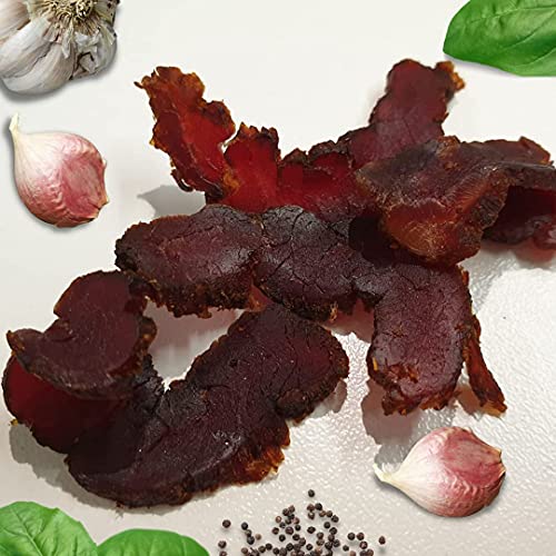 Meat snack Max Box, 4 flavours, Original, Smoky BBQ, Piri Piri & Garlic biltong and droewors, Tasty High Protein, Low Fat, Gluten & Nitrate Free. (All 4 flavours, 12 x 30g)