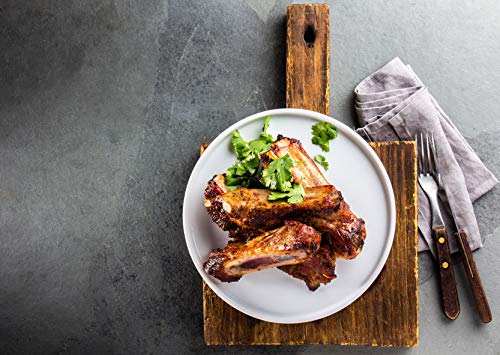 Pre-cooked low temperature ribs | 100% Italian meats | Smoky Taste | 420g | Ready in minutes