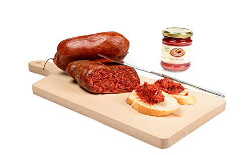 Moretti® Spicy Spilinga Nduja 180g (180g, Pack of 1)| Artisan Spreadable & Creamy Salami in Jar | Made in Calabria | No GMOs