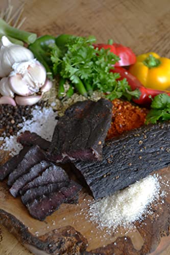 The Biltong Man | Tasty Traditional Droëwors Sticks | High Protein Beef Snack | 800 Grams (2 x 400g)