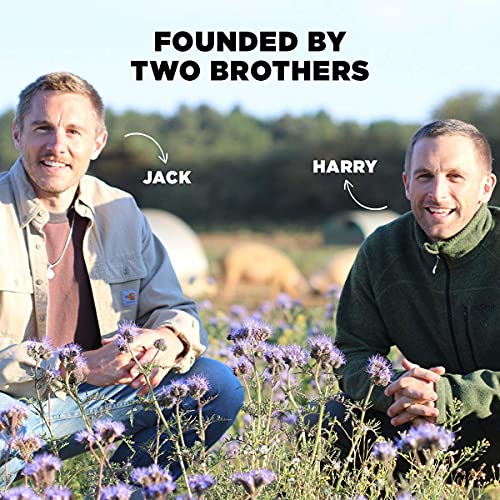 Ember Snacks: Biltong Beef Jerky Original Flavour (10 x 28g) - Protein Keto Snacks - On The Go Snack - From British and Irish Meat