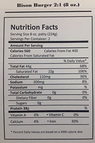 TenderBison USDA Inspected Burger Packs - 24 Count