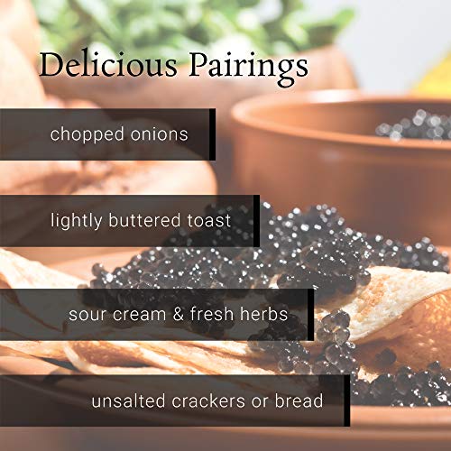 OLMA Beluga Hybrid Sturgeon Black Caviar - 2 oz