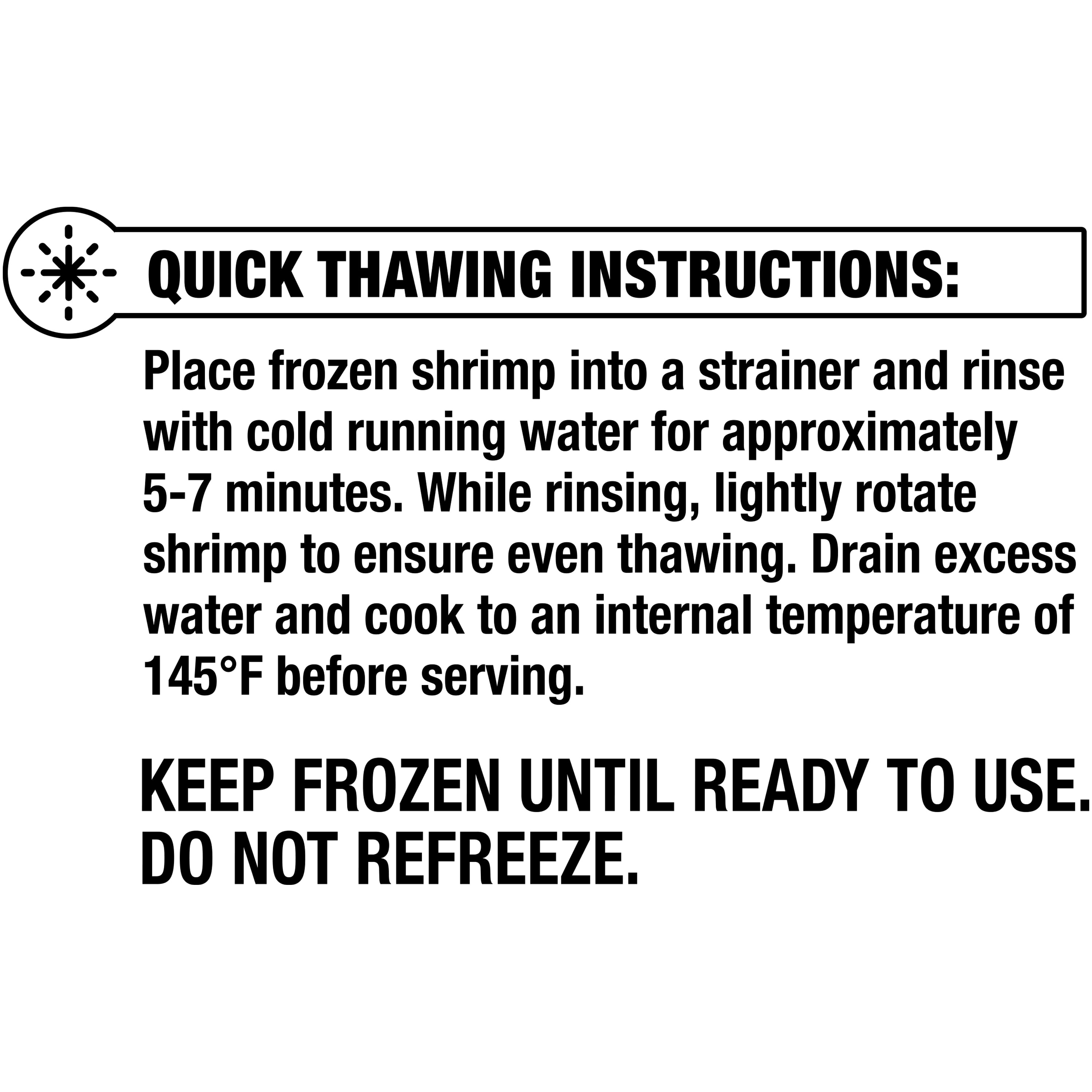 Frozen Jumbo Easy Peel Shrimp, 32oz