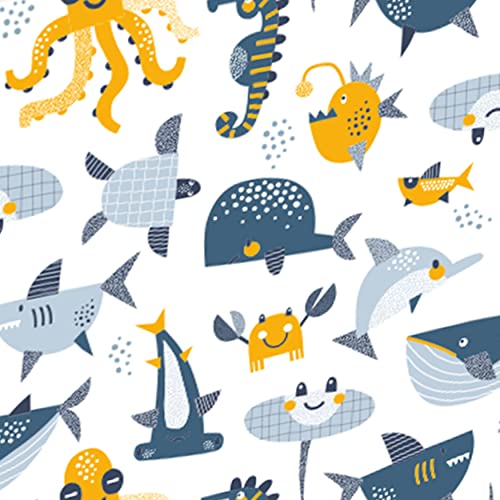 Curver Stockholm Deco Storage Box, 22 Litres - Ocean