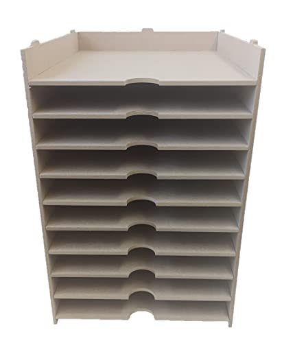 LaserSmith A3 paper storage 10 shelf unit