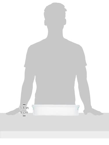 StoreStack 2.2 Litre Storage Box with lid W370xD110xH80mm Clear