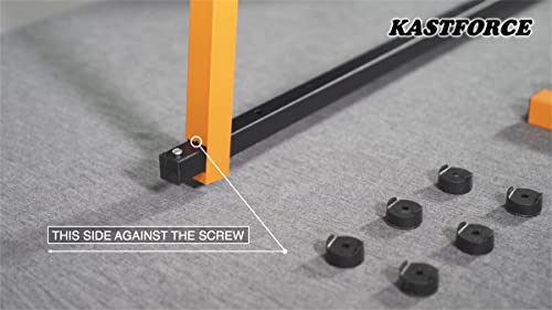 KASTFORCE KF1005 Lumber Storage Rack 5-Level System 110lbs (50kg) per Level Lumber Rack Wood Rack Workshop Rack with Durable Sheet Metal Screws