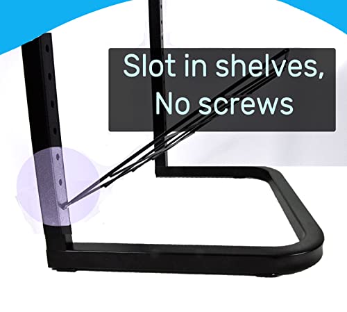 Joymaney Art Drying Rack - Mobile Metal Art Storage Rack with 15 Removable Shelves, Art Organizer for Kids, Art Studio Organization and Storage, Artwork Tabletop Storage, Craft Room and Desktop