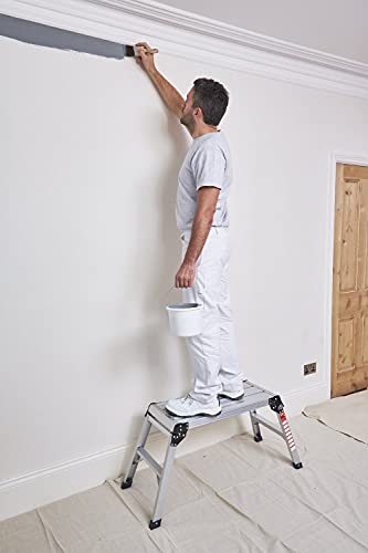 ProDec DWDK607 Folding Aluminium Workstand/Hop-Up, Red, 700 mm x 300 mm, 500 mm Height