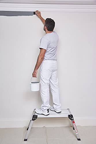 ProDec DWDK607 Folding Aluminium Workstand/Hop-Up, Red, 700 mm x 300 mm, 500 mm Height