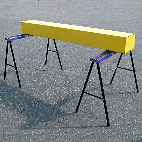 Faithfull FAITRESTLES Folding Steel Trestles / Saw Horse Pair 400kg capacity