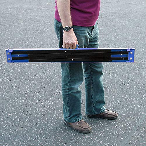 Faithfull FAITRESTLES Folding Steel Trestles / Saw Horse Pair 400kg capacity