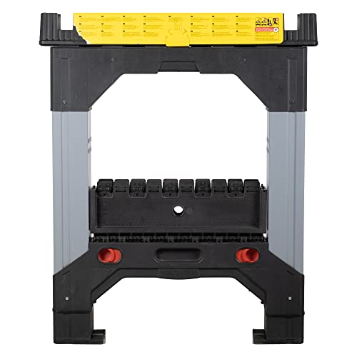 Stanley 1-92-980 Fatmax Telescopic Saw Horse, 815mm x 100mm x 650mm, Pack of 2