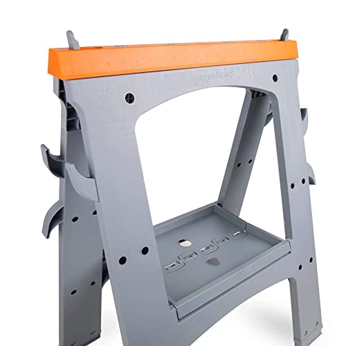 Amazon Basics Folding Sawhorse - 408 kg - 2-Pack