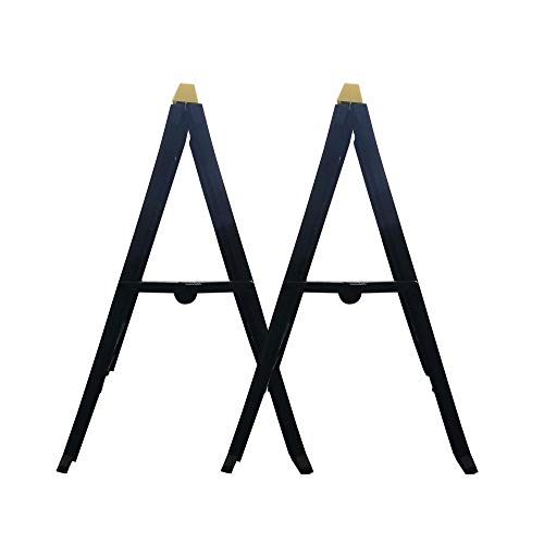 ToolTronix Folding Saw Horse Trestle Twin Support Bars Cutting Stands Work Bench