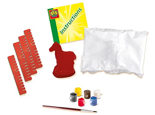 SES 01211 Children's Horse Casting and Painting Set for 5 years to 9 years