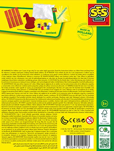 SES 01211 Children's Horse Casting and Painting Set for 5 years to 9 years