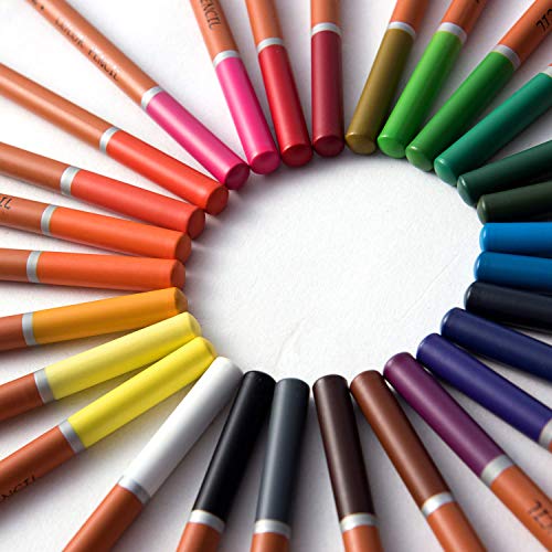 ArtBoss 145-Piece 2 Layers, Kids Art Set Studio Supplies for Drawing, Painting, Portable Aluminum Case Art Kit for Kids, Teens, Adults Great Gift for Beginner and Serious Artists (Pink)