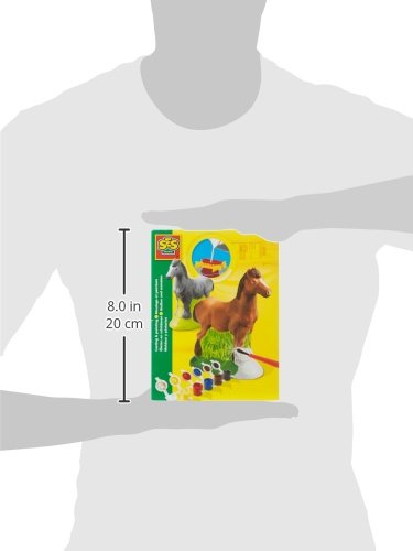 SES 01211 Children's Horse Casting and Painting Set for 5 years to 9 years