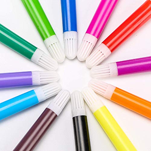 ArtBoss 145-Piece 2 Layers, Kids Art Set Studio Supplies for Drawing, Painting, Portable Aluminum Case Art Kit for Kids, Teens, Adults Great Gift for Beginner and Serious Artists (Pink)