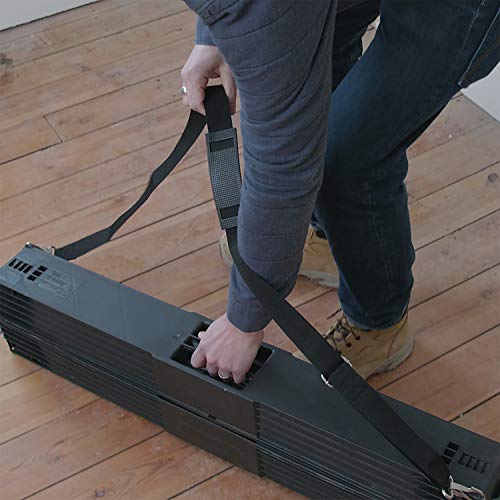 STANLEY Folding Work Bench Saw Horse Twin Pack, Heavy Duty Metal Leg with Side Latch, 1-97-475