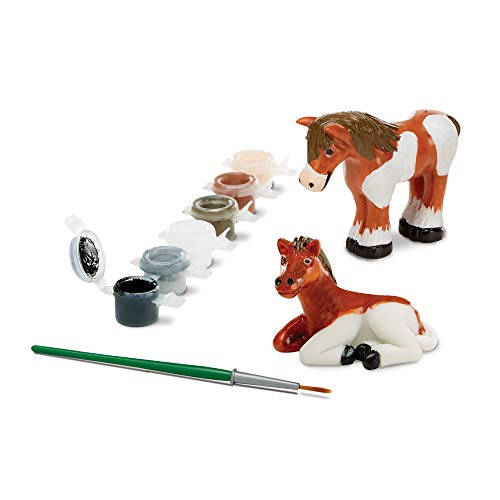 Melissa & Doug Horses Figurines Arts and Crafts Developmental Toy 3+ Gift for Boy or Girl
