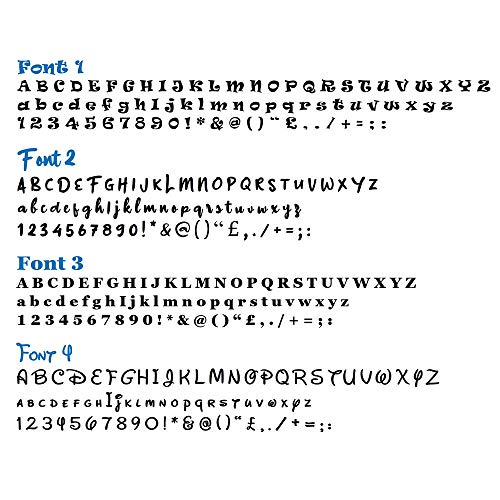 CAO Personalised Wooden Name Sign – Whimsical Wooden Letters – Artistic Wooden Words – Classical Mdf Letters – Decorative Wooden Wall Plaques – Special Events Wooden Signs – Size (Height 2cm)