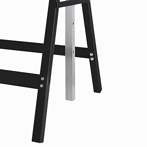 Valleitia 2X Telescopic Builders Trestles, Telescopic Saw Horses, Load Capacity 200 kg, Height Adjustable 80-130 cm, Builders Trestles with Anti-Slip Protection