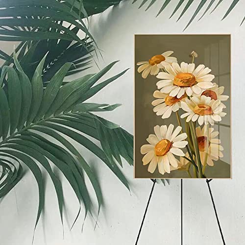 Easel Stand for Display Artists Wedding Sign Poster Adjustable Easy Folding Art Poster Metal Stand 63 Inch Instant Tripod Foldable Portable Floor Easel for Wedding, Painting, Show