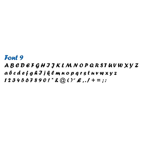 CAO Personalised Wooden Name Sign – Whimsical Wooden Letters – Artistic Wooden Words – Classical Mdf Letters – Decorative Wooden Wall Plaques – Special Events Wooden Signs – Size (Height 2cm)