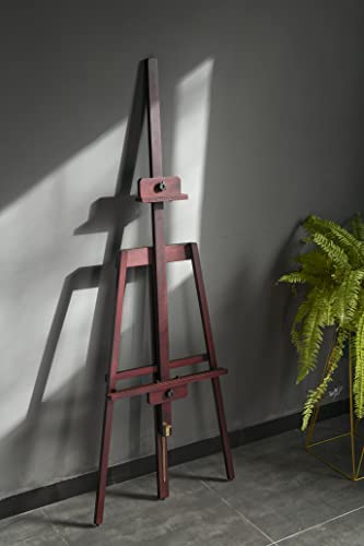 MEEDEN Easel Stand for Painting, Art Easel, Painting Easel for Wedding, Artist Display A-Frame Design Solid Beech Wooden Easel, Holds Canvas up to 43"