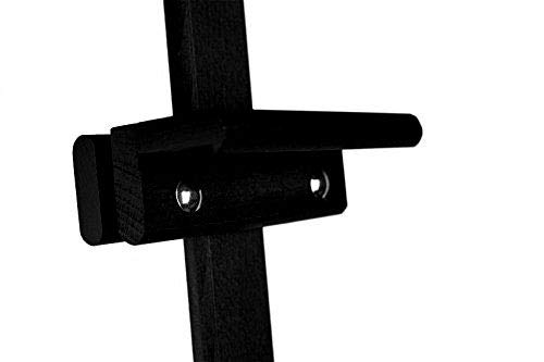 Studio Easel (1800MM HIGH) Display - Pine Wood - Canvas - Picture - Holder - Black