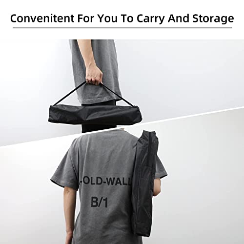 NewZeal Easel Stand Art Easel for Adults Artists Easel for Painting & Displaying, 50 to 152cm Adjustable Easel, Aluminum Tripod with Portable Bag/Folding Keg/Apron (Black)