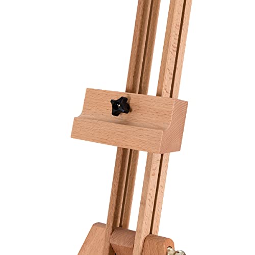 GiantexUK Wooden A-Frame Easel, Folding Studio Picture Holder, Adjustable Tripod Drawing Display Stand for Artists, Students and Adults, Holds Canvas Up to 78cm