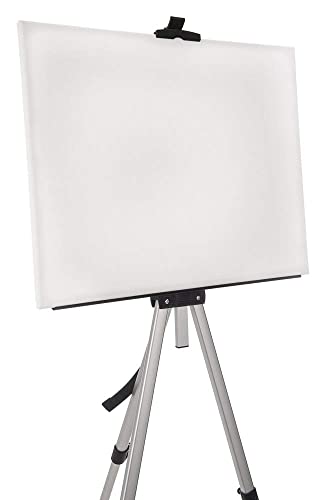 FiNeWaY 160CM Adjustable Artist Field Studio Telescopic Painting Easel Tripod Display White Board Stand – for Painting Poster Picture Canvas Art Indoor/Outdoor with Carry Bag