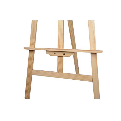 Artist Wooden Easel - Professional Studio A-Frame Easel Stand - Adjustable Height Foldable Floor Standing Tripod Easel for Painting, Sketching, Art & Craft Display Holder - Easy to Assemble (1500mm)