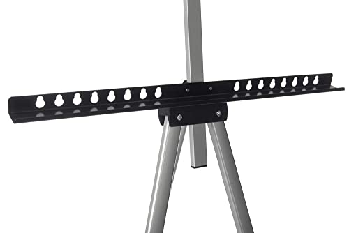 FiNeWaY 160CM Adjustable Artist Field Studio Telescopic Painting Easel Tripod Display White Board Stand – for Painting Poster Picture Canvas Art Indoor/Outdoor with Carry Bag