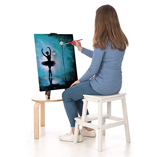 LIVIVO Professional Folding Adjustable Artist Field Studio Telescopic Painting Stand Holder Easel Display Tripod with Carry Bag
