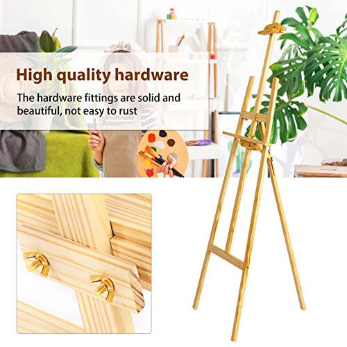 Supernic Studio Easel 1.5M Adjustable Drawing Painting Holder 59inch Wooden A-Frame Display Drawing Board Folding Art Stand for Painting