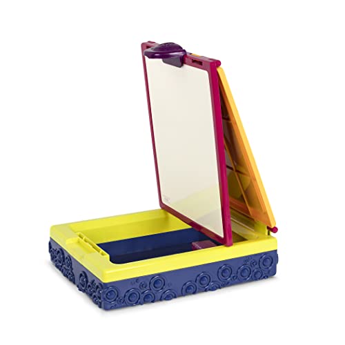 B. Toys - Table Top Easel for Kids - 2 Drawing Boards - Portable Chalkboard & Whiteboard - Drawing Toys for Toddlers, Kids - Take It Easel - 2 Years +