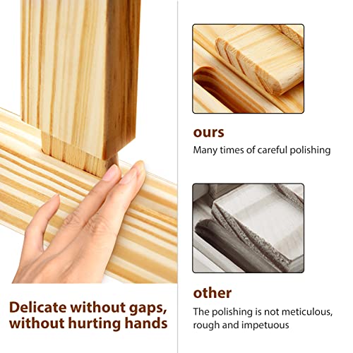 Trintion Easel Stand 1.5M Studio Easel Adjustable Drawing Painting Holder Folding Art Stand for Wedding Wooden A-Frame Display Drawing Board for Painting