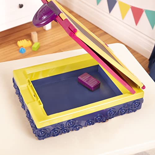 B. Toys - Table Top Easel for Kids - 2 Drawing Boards - Portable Chalkboard & Whiteboard - Drawing Toys for Toddlers, Kids - Take It Easel - 2 Years +