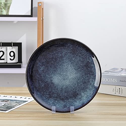 Plate Stands for Display - Plastic Easel Stand Plate holder Display stand Picture Frame Stand for Pictures | Photo|Decorative Plate |Dish | Tabletop Art - 6 inch-Clear